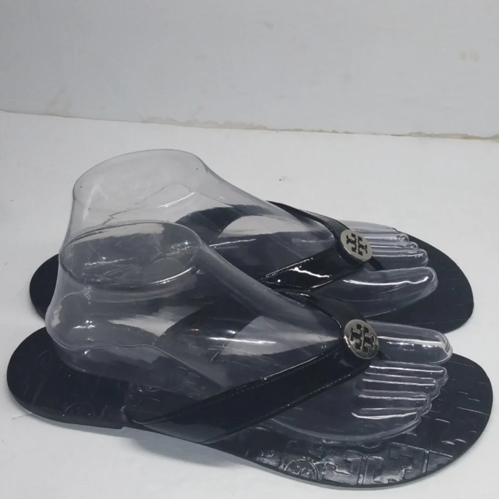 Tory Burch Black Sandals - Picture 1 of 12